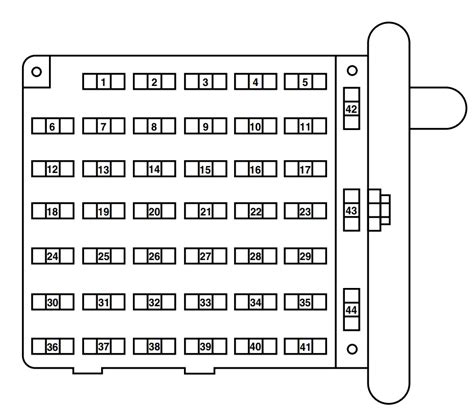 Ford e 250 fuse diagram